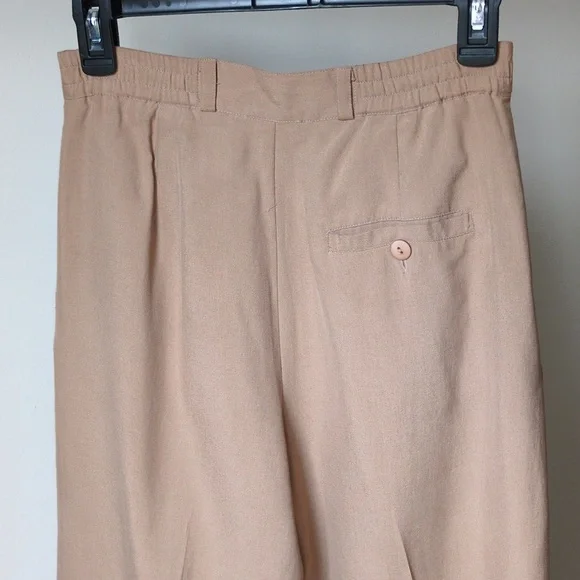 vtg 90s silk Stephanie Andrews Pants - Picture 5 of 8